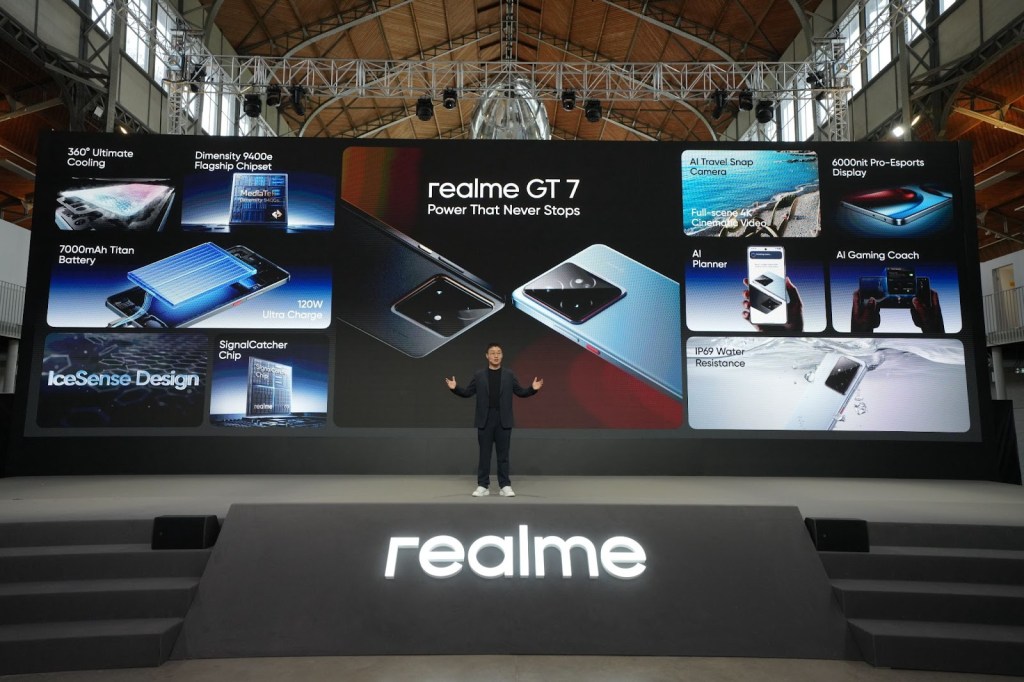 Présentation smartphone Realme