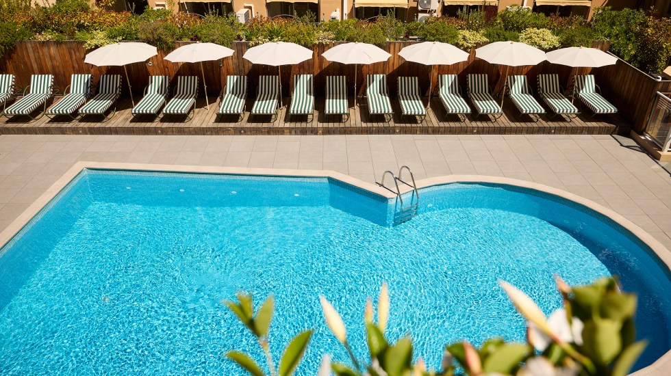 Piscine de l'hôtel